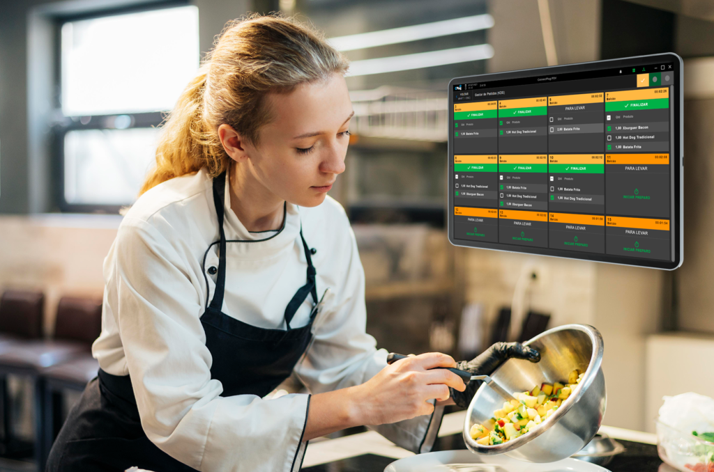 Monitor de pedidos KDS para Restaurante conheça 5 vantagens